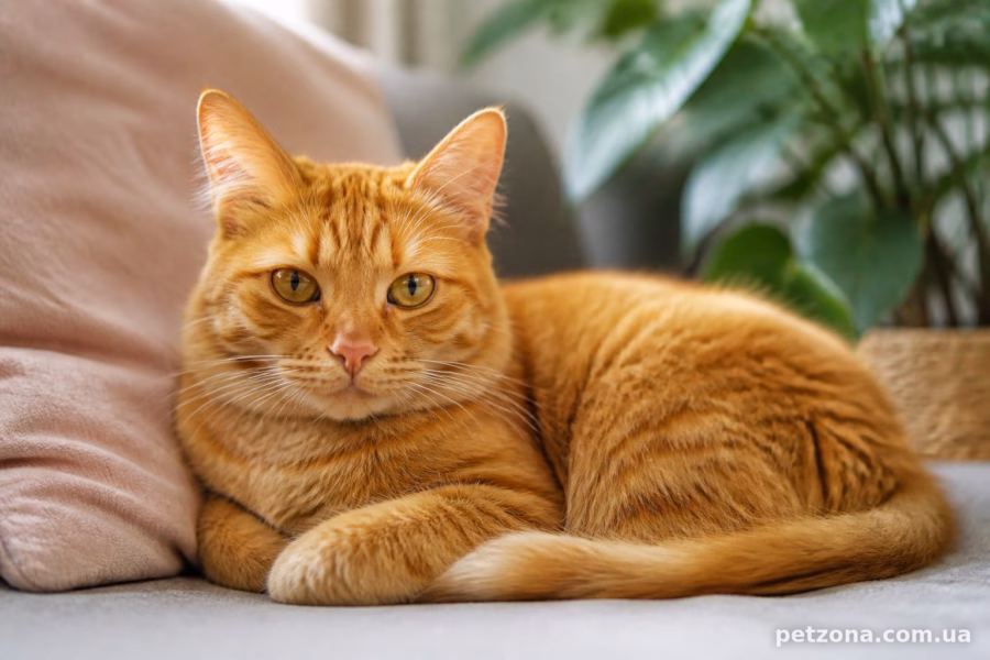 Ім'я для рудого кота хлопчика